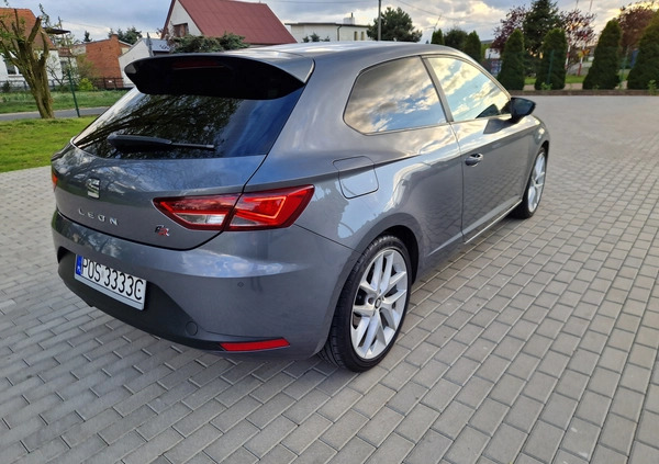Seat Leon cena 42999 przebieg: 193050, rok produkcji 2014 z Raszków małe 56